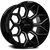 Built Off-Road Bto-4 Wheels Rims 20x10 5x127 5x139.7 Gloss Black Milled -19mm | 201010H-19BT04BM