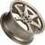 Ns Ns1507 Wheels Rims 15x6.5 5x100 5x114.3 Bronze 38mm | NS1507156526+38BRN