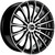Ns Ns1801 Wheels Rims 17x7.5 4x100 4x4.5 (4x114.3) Gloss Black Machined 38 | NS1801177513+38BMF