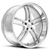 Xix X15 Wheels Rims 20x8.5 5x112 Silver Machined w/ Stainless Lip 35 | X15208522+35SMS