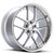 Xix X61 Wheels Rims 20x8.5 5x112 Silver Machined w/ Stainless Lip 35 | X61208522+35SMS