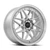 Vors Vr7 Wheels Rims 16x7 4x100 4x114.3 Silver Machined W/ Machined Lip & Chrome Rivets 38mm | VR0716708H38S