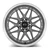 Vors Vr7 Wheels Rims 16x7 4x98 Gunmetal W/ Machined Lip & Chrome Rivets 38mm | VR0716708H38GM-498
