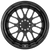 F1R F21 Wheels Rims 19x8.5 5x100 5x114.3 Satin Black W/ Gloss Black Lip 35mm | F211985SB35
