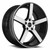 Vors Tr5 Wheels Rims 20x8.5 5x108 Black Machined Face 35mm | TR05208551435BKF-508