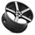 Vors Tr5 Wheels Rims 20x9.5 5x114.3 Black Machined Face 35mm | TR05209551435BKF