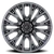 Fuel D848 Rebar Wheel 17x9 6x114.3 Matte Gunmetal 1mm - FREE T-SHIRT INCLUDED! | D84817908750