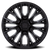 Fuel D847 Rebar Wheel 17x9 6x139.7 Black 1mm - FREE T-SHIRT INCLUDED! | D84717908450