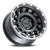 DOORBUSTER PRICING! - Raceline 957Bs Halo Wheel 17x8.5 6x135 Black w/ Silver Lip 0mm - FREE T-SHIRT INCLUDED! | 957BS-78565-00