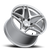 Kansei K15H Astro Wheels Rims 19x9.5 5x112 Hyper Silver 12mm | K15H-199517+12