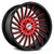 Xf Off-Road XF-239 Wheels Rims 20x9 8x6.5 (8x165.1) 8x170 Black Red Machined 12mm | XF-239209081651170+12GBMRED