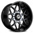 Xf Off-Road XF-238 Wheels Rims 20x10 5x127 (5x5) 5x5.5 (5x139.7) Black Machined Titanium DDT -24mm | XF-238201051271397-24GBMTITDDT