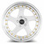 Vors Vr2 Wheels Rims 18x9 5x115 White W/ Machined Lip & Gold Rivets 35mm | VR02189051435W-515