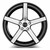 Vors Tr5 Wheels Rims 19x8.5 5x112 Black Machined Face 35mm | TR05198551435BKF-512