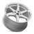 Vors Tr37 Wheels Rims 19x9.5 5x114.3 Silver Machined W/ Machined Lip 35mm | TR37199551435SF