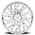 DOORBUSTER PRICING! - Eclipse 101 Wheel 22x9 5x115 Chrome 15mm - FREE T-SHIRT INCLUDED! | ECL101-22964C