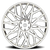 DOORBUSTER PRICING! - Eclipse 101 Wheel 24x9 5x115 Chrome 15mm - FREE T-SHIRT INCLUDED! | ECL101-24964C