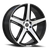 DOORBUSTER PRICING! - Massiv 926 Wheel 22x9 5x115 Black Machined 15mm - FREE T-SHIRT INCLUDED! | MAS926-22964BMW