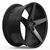 Inovit Rotor Wheels Rims 22x10.5 5x114.3 Satin Black Machined & Milled W/ Dark Tint 40mm | 09622P5F40KMFCBTDTM1ANC