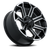 DOORBUSTER PRICING! - Rtx Peak Wheel 22x10 6x135 Gloss Black Machined -18mm | 83008