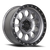 DOORBUSTER PRICING! - Lock Offroad 50Cal Wheel 17x9 5x127 Matte Grey w/ Matte Black Ring 0mm - FREE T-SHIRT INCLUDED! | 50CAL-7957MGMBR