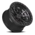 DOORBUSTER PRICING! - Lock Offroad Lunatic Wheel 17x9 5x127 Matte Black w/ Matte Black Ring 1mm - FREE T-SHIRT INCLUDED! | LUNATIC-7957MB1
