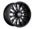 Red Dirt Road RD37 20x10 6x135 6x139.7 Black -18mm Wheels