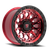 Fittipaldi Offroad Ft101Rtb Wheel 17x9 6x135 Red w/ Black Lip -12mm | FT101-17906135N12RTB