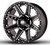 Red Dirt Road Rd04 Wheels Rims 20x9 6x135 6x5.5 (6x139.7) Black Machined 0mm | RD04-2930-0MM