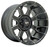 Red Dirt Road Rd11 Wheels Rims 17x9 5x127 (5x5) Black Milled Windows 0mm | RD11-7968-0MMW