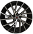 Redsport Rsw05 Wheels Rims 17x7.5 5x114.3 Black Machined 38mm | WRSW05S11O23P010F004C13