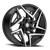 DOORBUSTER PRICING! - Shift H36 Valve Wheel 20x8.5 5x100 Gloss Black w/ Machined Tips 35mm - FREE T-SHIRT INCLUDED! | H3608550035GBMT