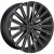 U2 59 Wheels Rims 22x9.5 6x139.7 Black Milled 25mm | WU2W059S39O16P024F050C16