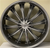 Velocity Vw15 Wheels Rims 22x8 5x108 5x4.5 (5x114.3) Gunmetal Machined Face Line On Lip 35mm | VW15-22854GMM