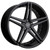 Versante 233 Wheels Rims 24x10 5x120 Black 30mm | VER233-24166DFB