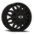 Vision Korupt 410 Dually Wheel 17x6.5 8x165.1 Satin Black 121mm | 410-7681SBF