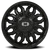 Vision Korupt 410 Dually Wheel 17x6.5 8x165.1 Satin Black 121mm | 410-7681SBF