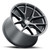 Esr Rf2 Wheels Rims 19x10.5 Blank Custom Drilled Matte Black 22mm | 90511122 RF2MBLK