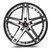 Axe Ex20 Wheels Rims 22x9 5x127 Black And Polished Face 20mm | 9022BLNK20EX20BP-5x127