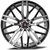 Axe Ex30 Wheels Rims 22x10.5 5x127 Black And Polished Face 25mm | 10522BNK25EX30BP-5x127