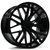 Axe Ex30 Wheels Rims 22x9 5x130 Gloss Black 35mm | 922BLNK35EX30BK-5x130