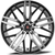 Axe Ex30 Wheels Rims 22x9 5x114.3 Black And Polished Face 35mm | 922BLNK35EX30BP-5x114