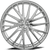 Axe Ex40 Wheels Rims 20x8.5 5x114.3 Silver 25mm | 8520BLNK25EX40SP-5x114