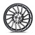 Axe Zx1 Wheels Rims 19x8.5 5x115 Black And Polished Face 40mm | 8519BLNK40ZX1BPL-5x115