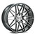 Axe Zx4 Wheels Rims 20x9 5x110 Black And Polished Face 38mm | 9020BLNK38ZX4BP-5x110