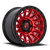 Fuel D834 Cycle Wheel 17x8.5 6x114.3 Candy Red With Black Bead Ring 34mm - FREE T-SHIRT INCLUDED! | D83417858760