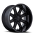 Fuel Darkstar Wheel 20x9 5x139.7 & 5x150 Matte Black With Gloss Black Lip 1mm - FREE T-SHIRT INCLUDED! | FC853MB20908601