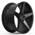 Inovit Rotor Wheels Rims 20x8.5 5x120 Satin Black Machined & Milled W/ Dark Tint 35mm | 09620K5B35KMFCBTDTM1BNC