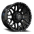 Revenge Rv201 Wheel 20x10 8x165.1 Gloss Black w/ Milled Lip -19mm - FREE T-SHIRT INCLUDED! | RV201-20108165-19B
