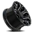 Revenge Rv202 Wheel 20x9 5x127 & 5x139.7 Black Milled 0mm - FREE T-SHIRT INCLUDED! | RV202-209051271397+00BMW